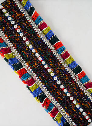 Eșarfă tricot gros albastru JOSÉLISE femeie