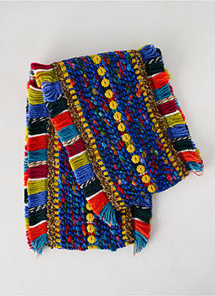 Eșarfă tricot gros albastru JOSÉLISE femeie