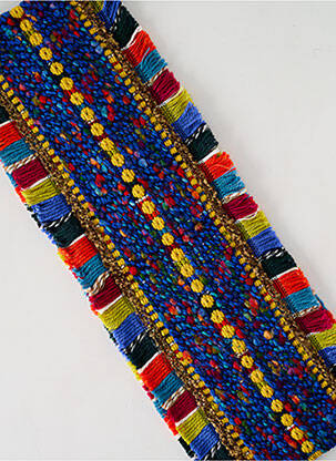 Eșarfă tricot gros albastru JOSÉLISE femeie