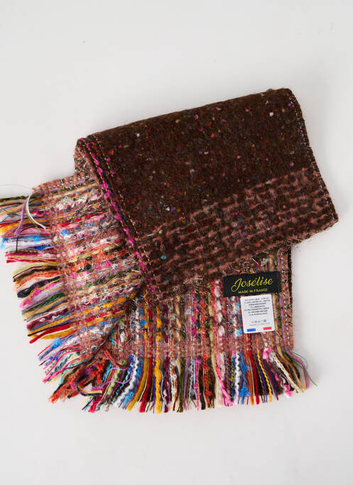 Eșarfă maro JOSÉLISE femeie