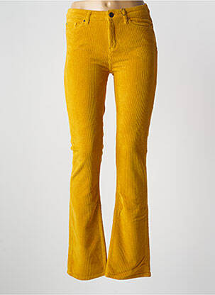 Pantalon drept elasticitate mărime normală galben MAISON SARAH LAVOINE femeie