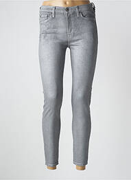 Blugi skinny mărime normală mărime normală gri 7 FOR ALL MANKIND femme