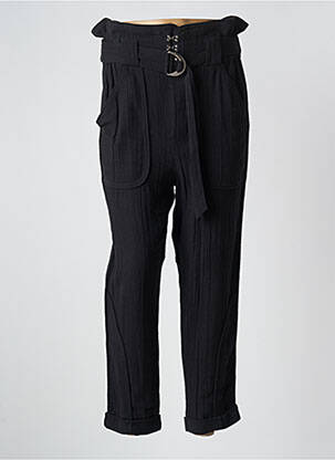 Pantalon drept talie înaltă talie înaltă negru IRO femeie