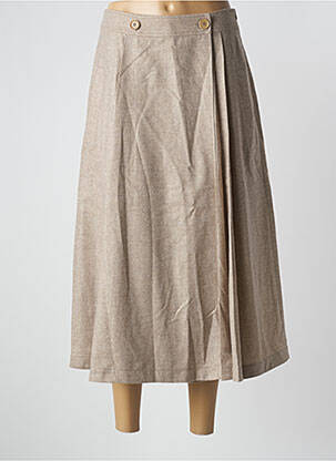 Pantalon trei sferturi bej ASPESI femeie