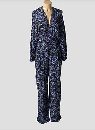 Salopetă-pantalon croială fluidă mâneci lungi violet IRO femeie