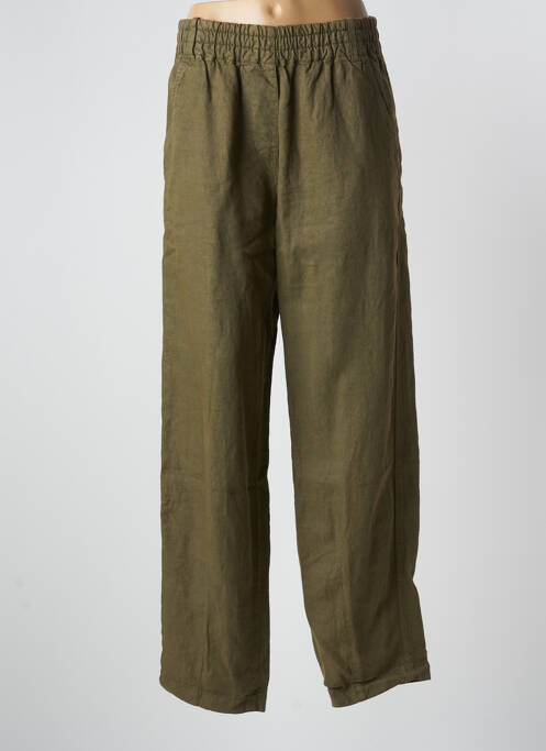Pantalon drept verde ASPESI femeie