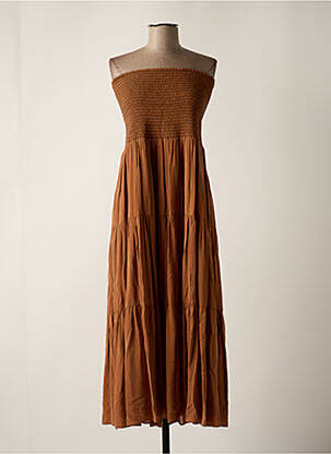 Rochie midi maro PINKO femeie