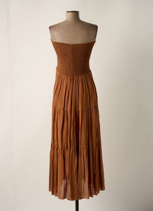 Rochie midi maro PINKO femeie