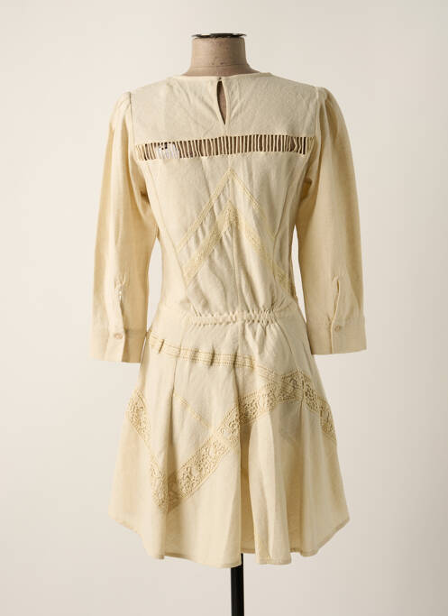 Rochie scurtă bej IRO femeie