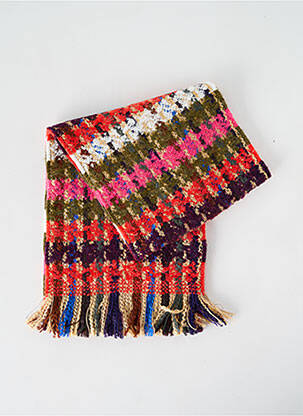 Eșarfă țesătură jacquard portocalie JOSÉLISE femeie