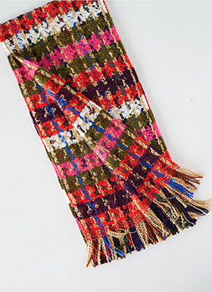 Eșarfă țesătură jacquard portocalie JOSÉLISE femeie