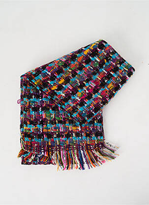 Eșarfă țesătură jacquard negru JOSÉLISE femeie