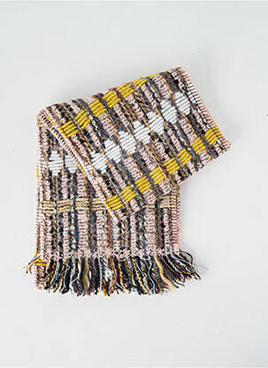 Eșarfă țesătură jacquard roz JOSÉLISE femeie