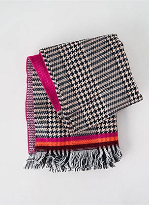 Eșarfă imprimeu fantezie roz JOSÉLISE femme