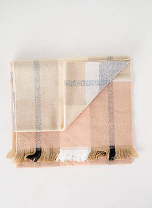 Eșarfă plasă fină bej JOSÉLISE femme