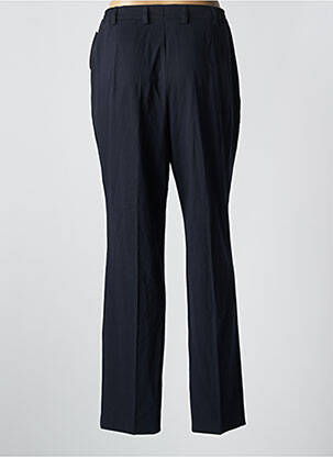 Pantalon drept talie cu cleme talie înaltă albastru RICHY femeie