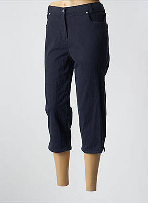 Pantalon trei sferturi albastru RICHY femeie