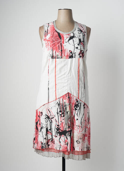 Rochie midi roșu GUY DUBOUIS femeie