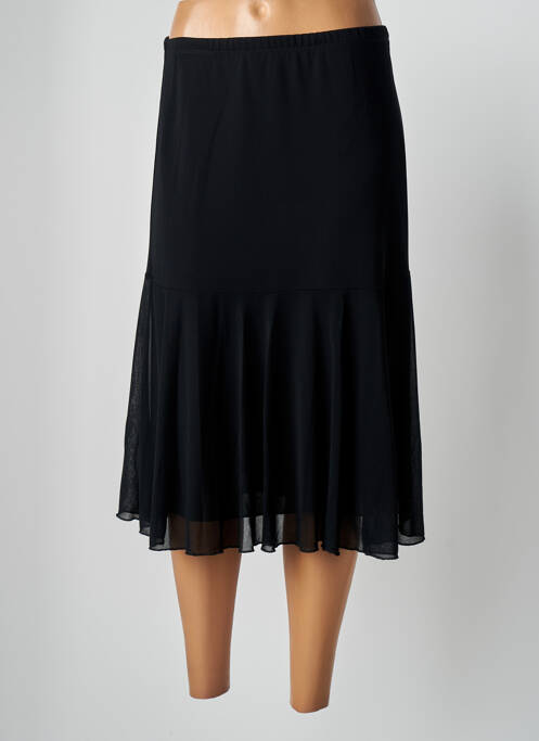 Fustă midi negru MANADOUR femeie