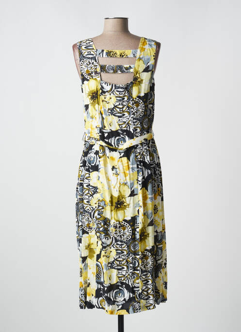 Rochie midi galben GUY DUBOUIS femeie