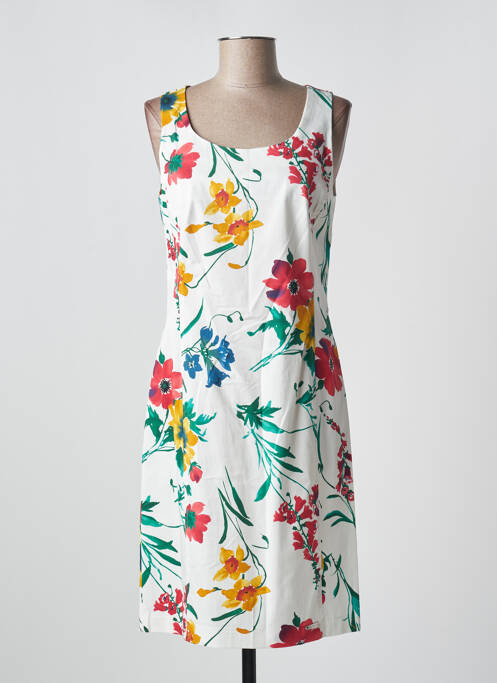 Rochie midi alb QUATRE VINGT JOURS femeie