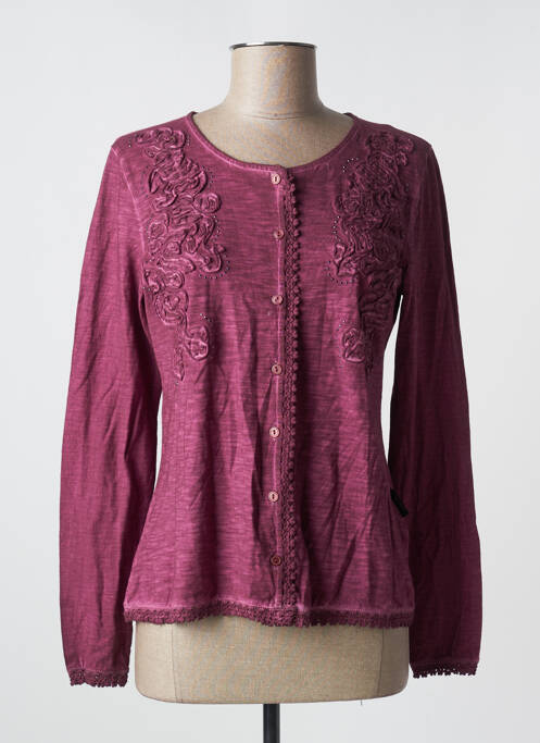 Jachete casual violet CAPUCCINO femeie