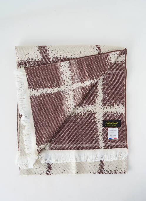 Eșarfă maro JOSÉLISE femeie