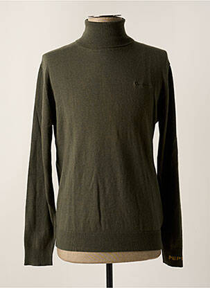 Pulover cu guler înalt verde PEPE JEANS bărbat