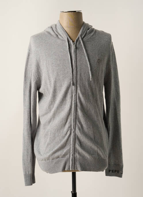 Vestă cu mâneci lungi gri PEPE JEANS bărbat