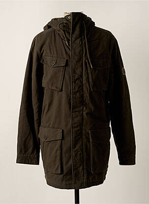 Parka mâneci lungi cu glugă verde ONLY&SONS bărbat