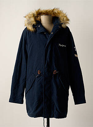 Parka mâneci lungi cu glugă albastru PEPE JEANS bărbat
