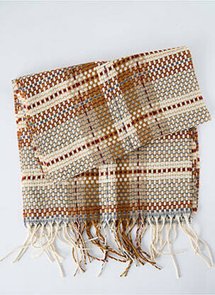 Eșarfă imprimeu fantezie bej JOSÉLISE femme