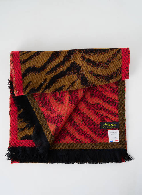 Eșarfă imprimeu fantezie roșu JOSÉLISE femme