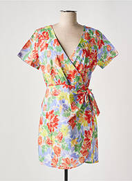 Rochie scurtă mâneci scurte mâneci scurte roșu IT HIPPIE femme