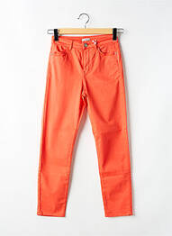 Pantalon slim buzunare portocaliu KANOPE femme