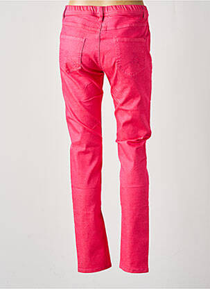 Pantalon slim talie elastică roz S.QUISE femeie