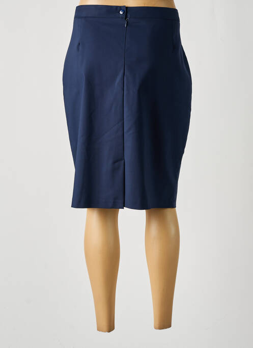 Fustă midi albastru UN TEMPS POUR ELLE femeie