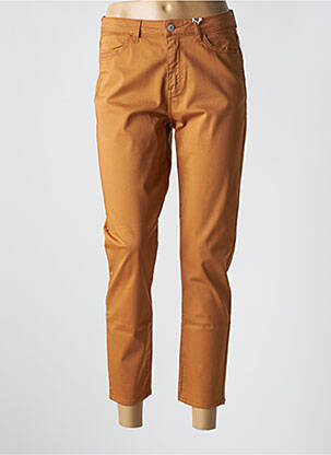 Pantalon 7/8 elasticitate mărime normală portocaliu KANOPE femeie