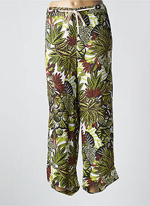 Pantalon larg verde DIANE LAURY femeie