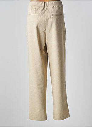 Pantalon drept elasticitate talie înaltă bej B.YOUNG femeie