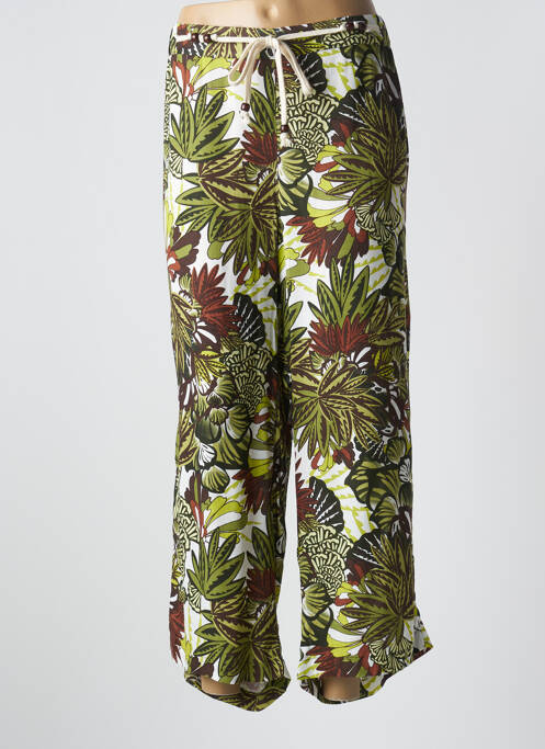 Pantalon larg verde DIANE LAURY femeie