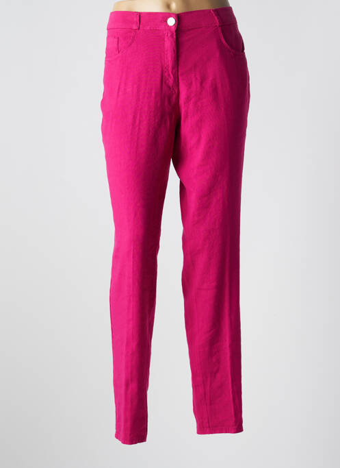 Pantalon slim roz EAST DRIVE femeie