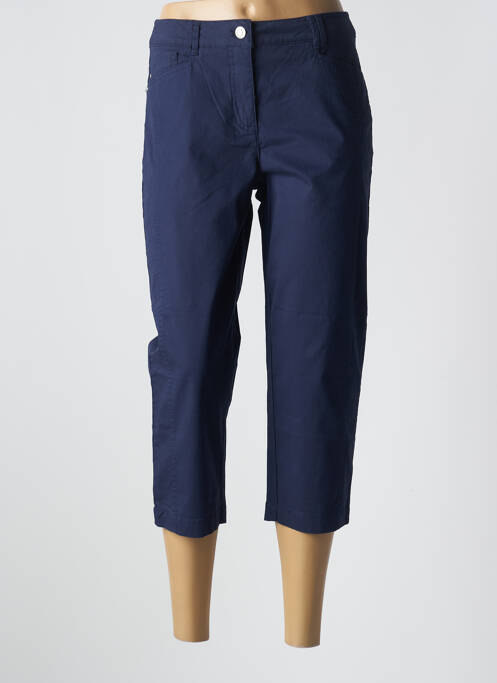 Pantalon trei sferturi albastru BRANDTEX femeie