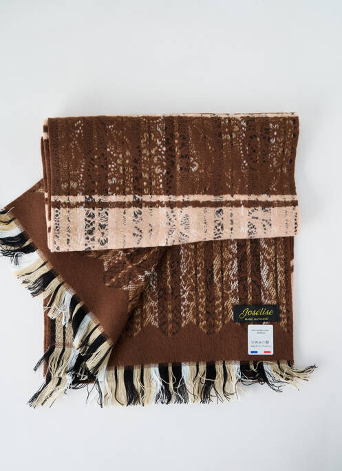 Eșarfă maro JOSÉLISE femeie