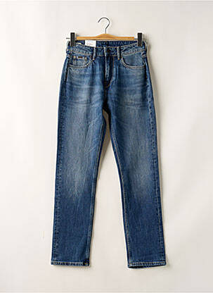 Blugi cu croială dreaptă albastru PEPE JEANS femeie