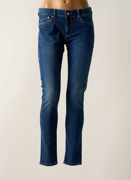 Blugi skinny albastru PEPE JEANS femeie