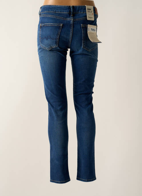 Blugi skinny albastru PEPE JEANS femeie