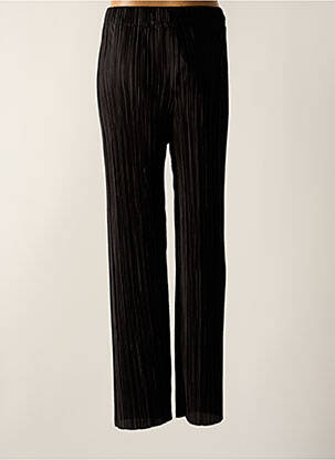 Pantalon drept talie elastică negru GRACE & MILA femeie