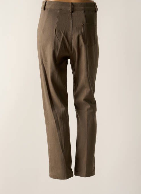 Blugi croială Mom maro GRACE & MILA femeie