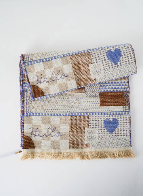 Eșarfă maro JOSÉLISE femeie